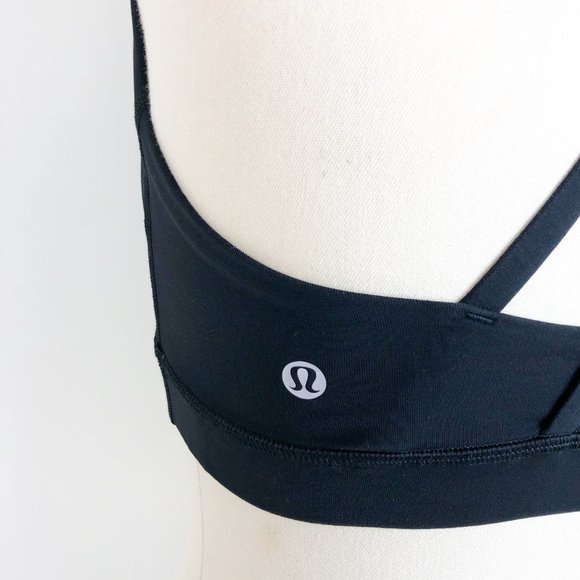 LULULEMON black energy yoga bra 8 - Picture 3 of 3